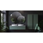 KLASIČNO OGLEDALO KOLPA SAN OG FI 150 LED, IR, DIM - slika 4