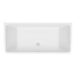 KOPALNA KAD KOTNA KOLPA SAN ELEKTRA-D SP 185X85 BELA Z ZLEPLJENO OBLOGO - slika 3