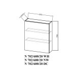 KOPALNIŠKA OMARICA KOLPA SAN N 702/600/20 WH NAOMI - slika 4