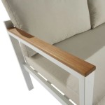 KOTNA GARNITURA ORIS II 5P ALU/EUC+KAVNA MIZICA D.GR/BEŽ BLAZINA - slika 11