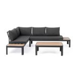 KOVINSKA VRTNA GARNITURA BIZZOTTO NARELLE CHAR YK13 KOTNA SOFA SET3 W-CU - slika 3