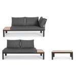 KOVINSKA VRTNA GARNITURA BIZZOTTO NARELLE CHAR YK13 KOTNA SOFA SET3 W-CU - slika 4