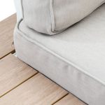 KOVINSKA VRTNA GARNITURA NATERIAL KOTNA CLARA, BELA ALU - slika 6