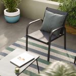 KOVINSKA VRTNA GARNITURA SET BEO, SIV - slika 6