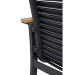 KOVINSKI STOL NATERIAL DORA ALU - slika 4