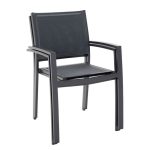 KOVINSKI STOL NATERIAL JED. LYRA T.SIV ALU - slika 5