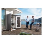 KOVINSKI ZABOJ BIOHORT 93X83X182.5 CM V90 ZA ORODJE - slika 2