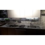 KUHINJSKI PULT MS VISCOM ČRNA 130 X 305 CM DEBELINA12MM