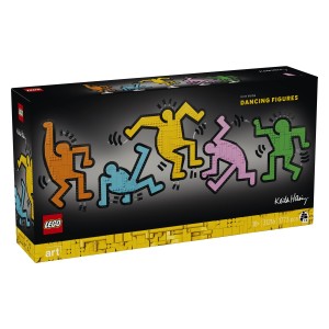 Lego® Art 31216 Keith Haring – PlesalciUživaj v krepkih potezah