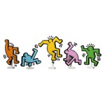 živahnih barvah in nezamenljivi energiji pop art ikone Keitha Haringa in njegovih slovitih plesalcev v podobi LEGO® Umetnost. Edinstveni kos za okrasje za dom poskrbi za družabno sestavljalsko izkušnjo s prijatelji ali družino. Ko jo dokončaš