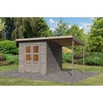 LESENA VRTNA HIŠKA KARIBU MERSEBURG 4 V SETU - slika 5