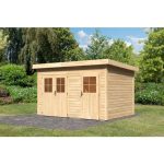 LESENA VRTNA HIŠKA KARIBU TINTRUP 364X244X210X LES 28MM - slika 2