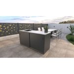 LETNA KUHINJA MS VISCOM ELEMENT S POMIVALNIM KORITOM 1800X634 MM - slika 6