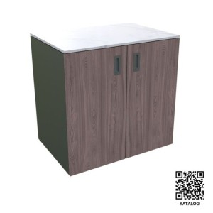 LETNA KUHINJA MS VISCOM ELEMENT Z VRATI AMERIŠKI OREH 900X634 MM