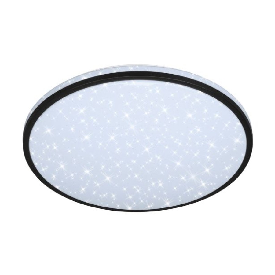 NADGRADNA STROP. SVETILKA BRILONER LED SKIZO 48W, CCT, DIM ČRN ROB, STAR