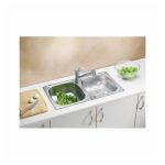 NERJAVNO POMIVALNO KORITO ALVEUS BASIC 160, LEINEN 780X435 MM - slika 3