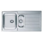 NERJAVNO POMIVALNO KORITO ALVEUS LINE MAXIM 10, SATIN 980X500 MM