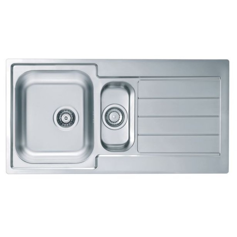 NERJAVNO POMIVALNO KORITO ALVEUS LINE MAXIM 10, SATIN 980X500 MM