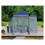 PALRAM ROMA PAVILJON, SIVA/BRONZA - slika 5