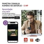 PAMETNA KAMERA EMOS SNAP VRTLJIVA IP-210 Z WIFI - slika 3