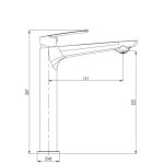 PIPA ZA UMIVALNIK BLITZ EDDY 2201 XL - slika 2