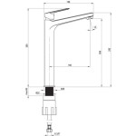 PIPA ZA UMIVALNIK DEANTE JASMIN BGJ 020K - slika 5