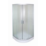 POLKROŽNA KAB. ZA PRHANJE FEROTEHNA PULSE 80R POLKROŽNA +KAD SILVER PR. SATINASTO ST.