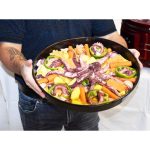 POSEBNI ŽAR SAČ ELEKTRIČNI AKEL AF022 50 CM BORDO - slika 4