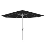 SENČNIK NATERIAL SRED. AURA II D400 T.SIV ALU, JEKLO 250G 8 KOTNI