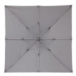 SENČNIK NATERIAL SRED. SONO II LED 290X290 RJAV, ALU, 250G - slika 3