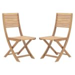 SET 2 JEDILNIH STOLOV SOLARIS II ORIGAMI FSC AC HONEY WOOD