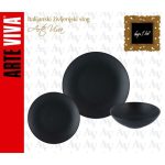 SET KROŽNIKOV ARTE VIVA 16 DELNI NATURLOOK ČRN - slika 2