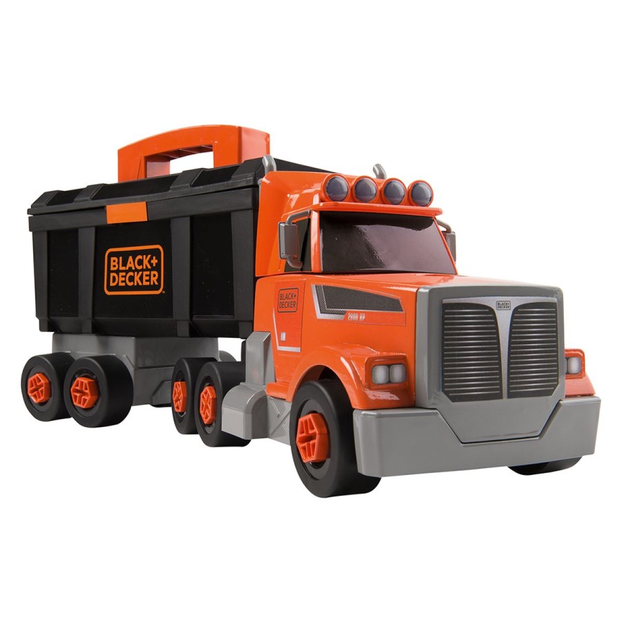 priznanega francoskega proizvajalca Smoby je odlična igrača za dečke od 3.leta starosti.Originalni motiv Black&Decker bo zagotovo razveselil vsakega malega mojstra