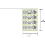 ŠOTOR BRUNNER PURE 4 ZA 4 OSEBE - slika 10
