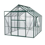 STEKLEN RASTLINJAK VITAVIA JUPITER 8300 ESG 3MM SMARAGDNA 2.6X3.2M