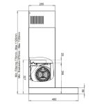 STENSKA KUHINJSKA NAPA SICCABO STREAM 60 EVO - slika 3