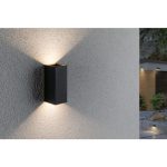 STENSKA VRTNA SVETILKA FLAME LED ANTRACIT 2X2.8W WW - slika 3