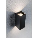 STENSKA VRTNA SVETILKA FLAME LED ANTRACIT 2X2.8W WW - slika 5