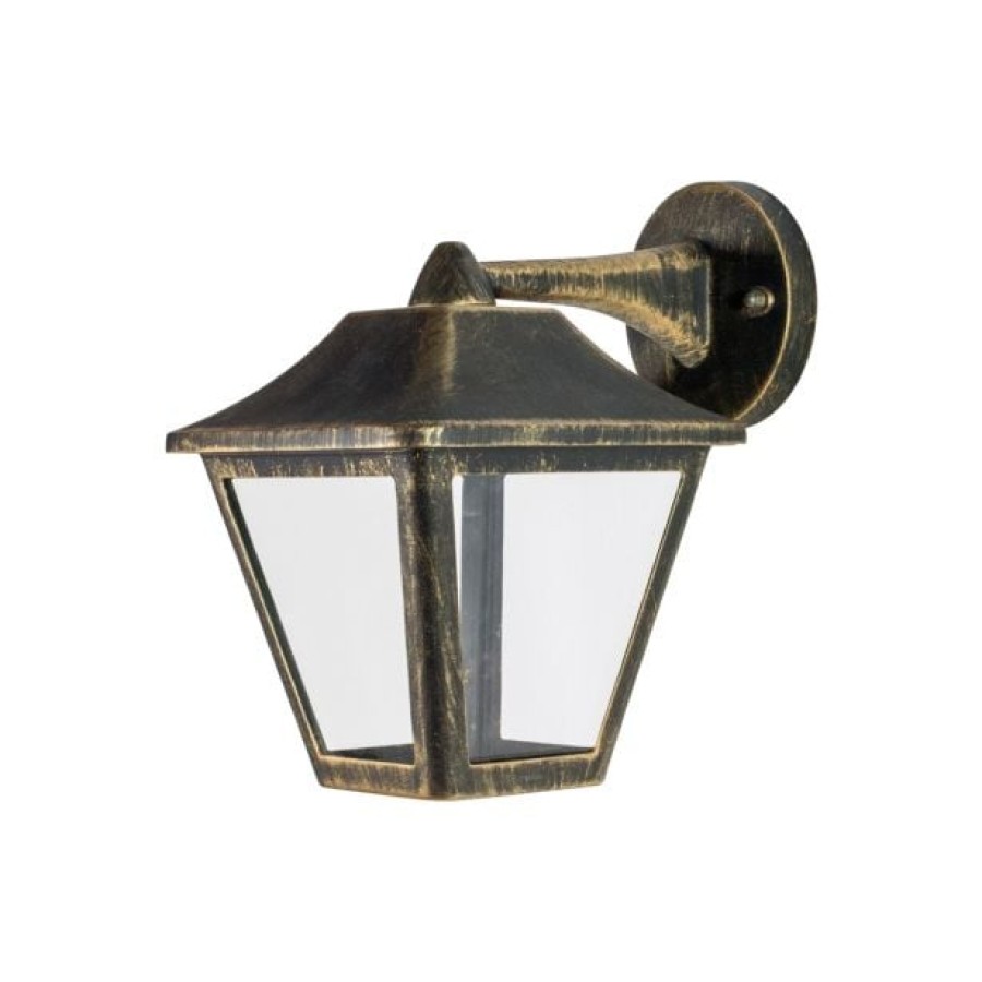 STENSKA VRTNA SVETILKA LEDVANCE ENDURA CLAS TRADITION DOL PATINA/ZLATA, E27