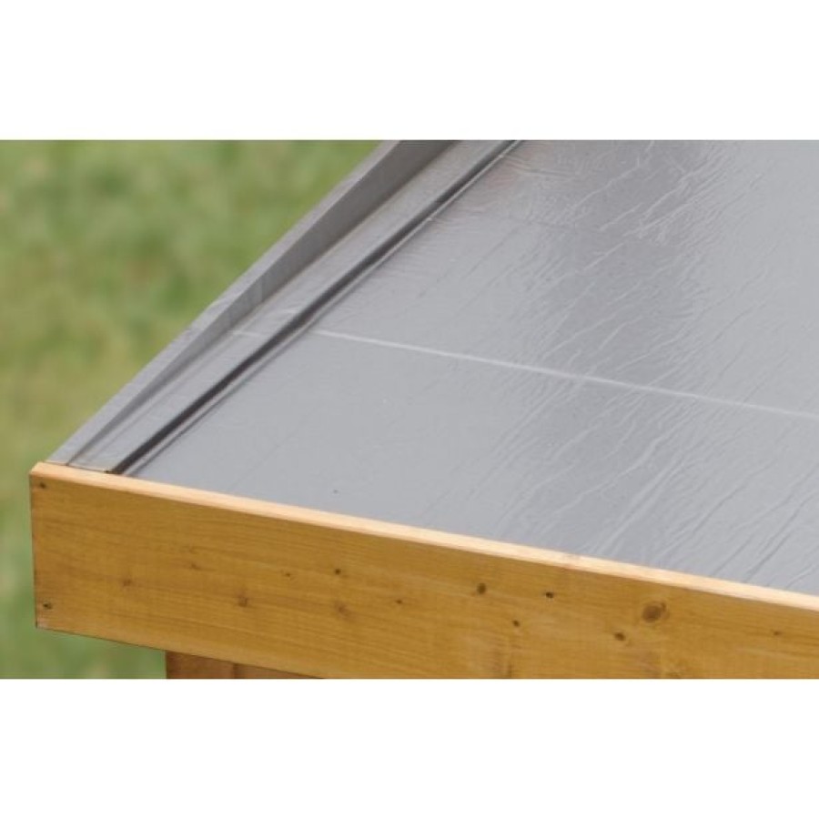STREŠNA FOLIJA KARIBU SAMOLEPILNA MEMBRANA ALUMINIJ SIVA 100X500X0.1