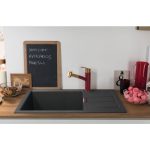 TECTONITE POMIVAL. KORITO FRANKE SIRIUS S2D 611-78XL CARBON, 780X500 - slika 2