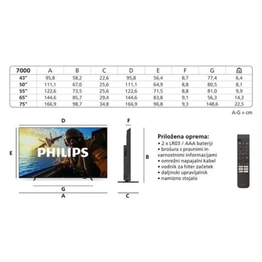 TELEVIZOR PHILIPS 55PUS7000/12 - slika 2