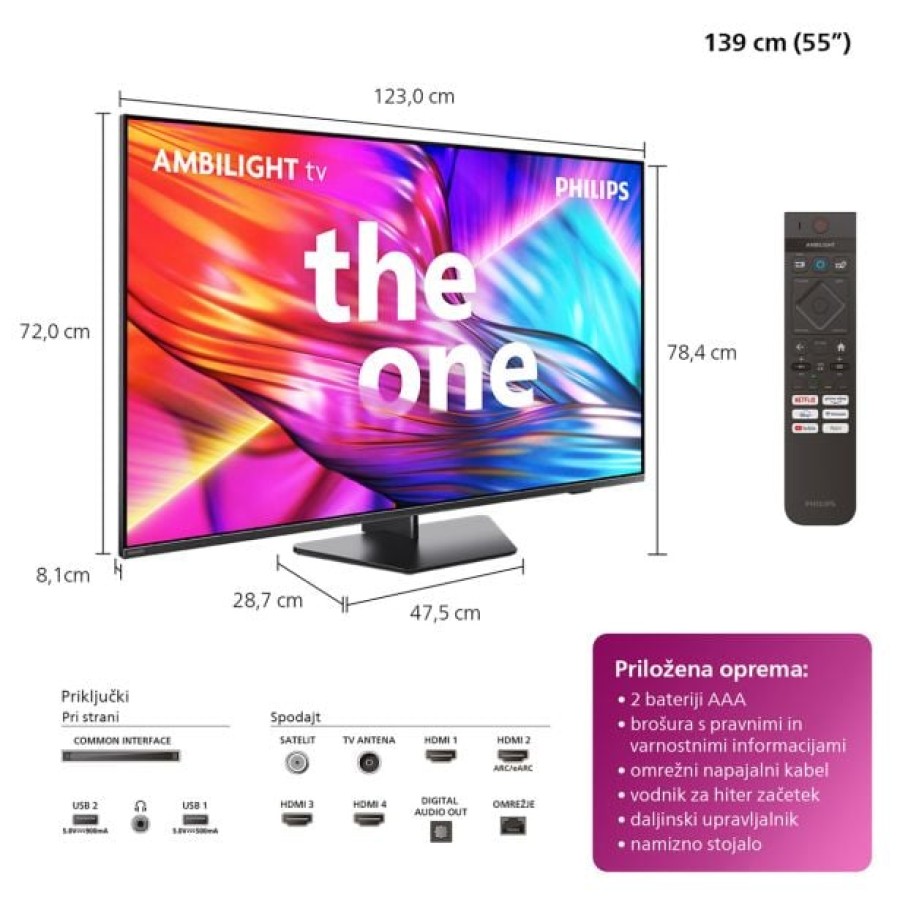 TELEVIZOR PHILIPS 55PUS8919/12 - slika 5