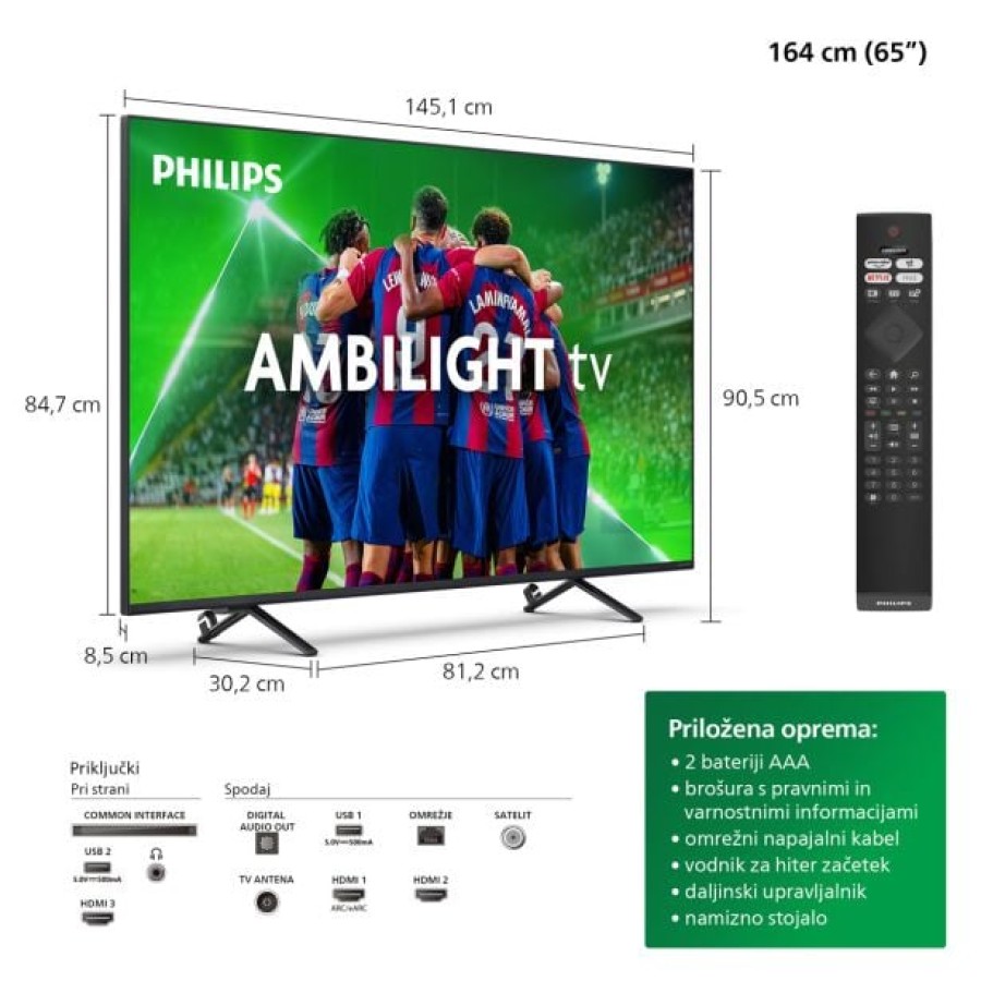 TELEVIZOR PHILIPS 65PUS8319/12 - slika 7