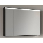 TOALETNA OMARICA KOLPA SAN TOD 100 ČRNA DONNA TOAL. OMARICA Z LED SVETILKO - slika 3