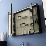 TOALETNA OMARICA KOLPA SAN TOD 80 BEIGE DONNA Z OGLEDALOM IN LED LUČKO - slika 2