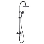 TUŠ SISTEM INTER CERAMIC ALISADO SILIKON/MEDENINA MAT ČRNA