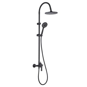 TUŠ SISTEM INTER CERAMIC ALISADO SILIKON/MEDENINA MAT ČRNA