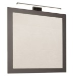 UMIVALNIŠKA ENOTA FEROTEHNA ETERNITY 70 GRAFIT MAT SR OGLEDALO S SVET. IN VTIČ.