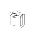 UMIVALNIŠKA ENOTA KOLPA SAN OUK 50 WH - slika 3